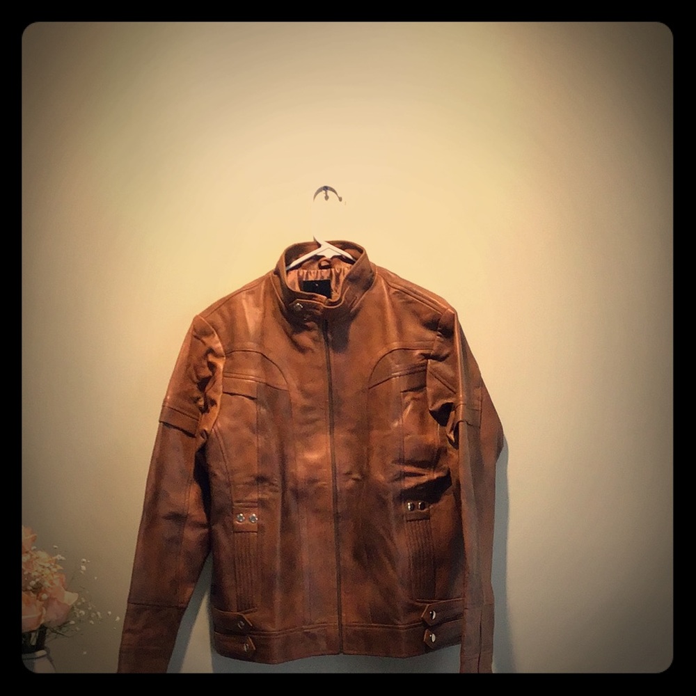 Men’s Leather motorcycle jacket
